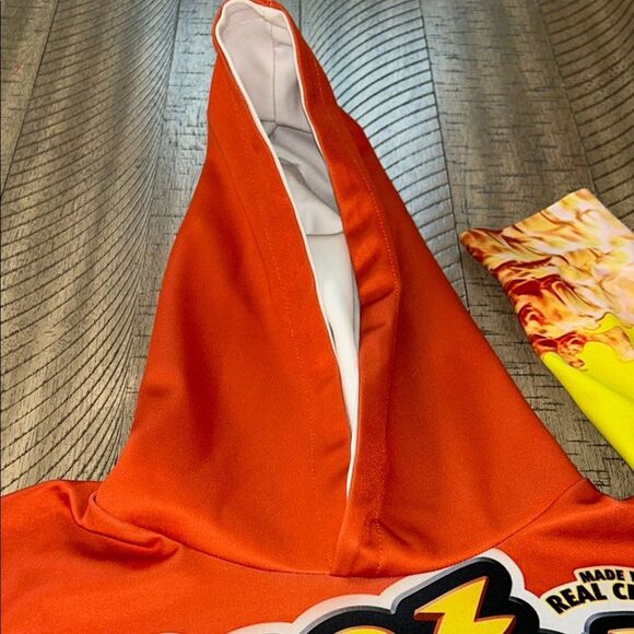 Flamin' 🔥 Hot 🥵 Cheetos Tiger 🐅 Kids Hoodie Kangaroo 🦘 Pocket - Picture 4 of 16